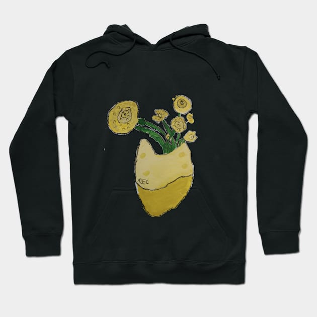 Vincent's Sunflowers Hoodie by KGBuchanan